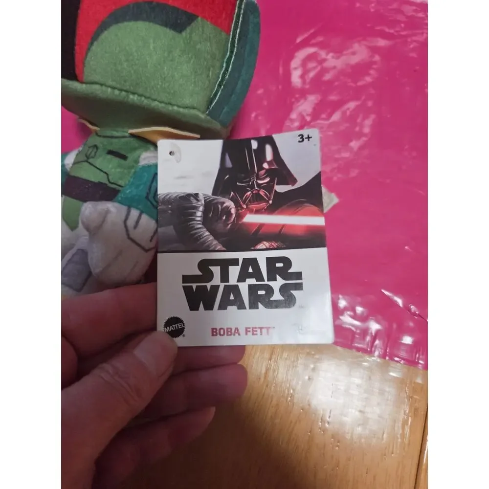 Mattel Star Wars Boba Fett 8 Inch Plush Disney Stuffed Toy